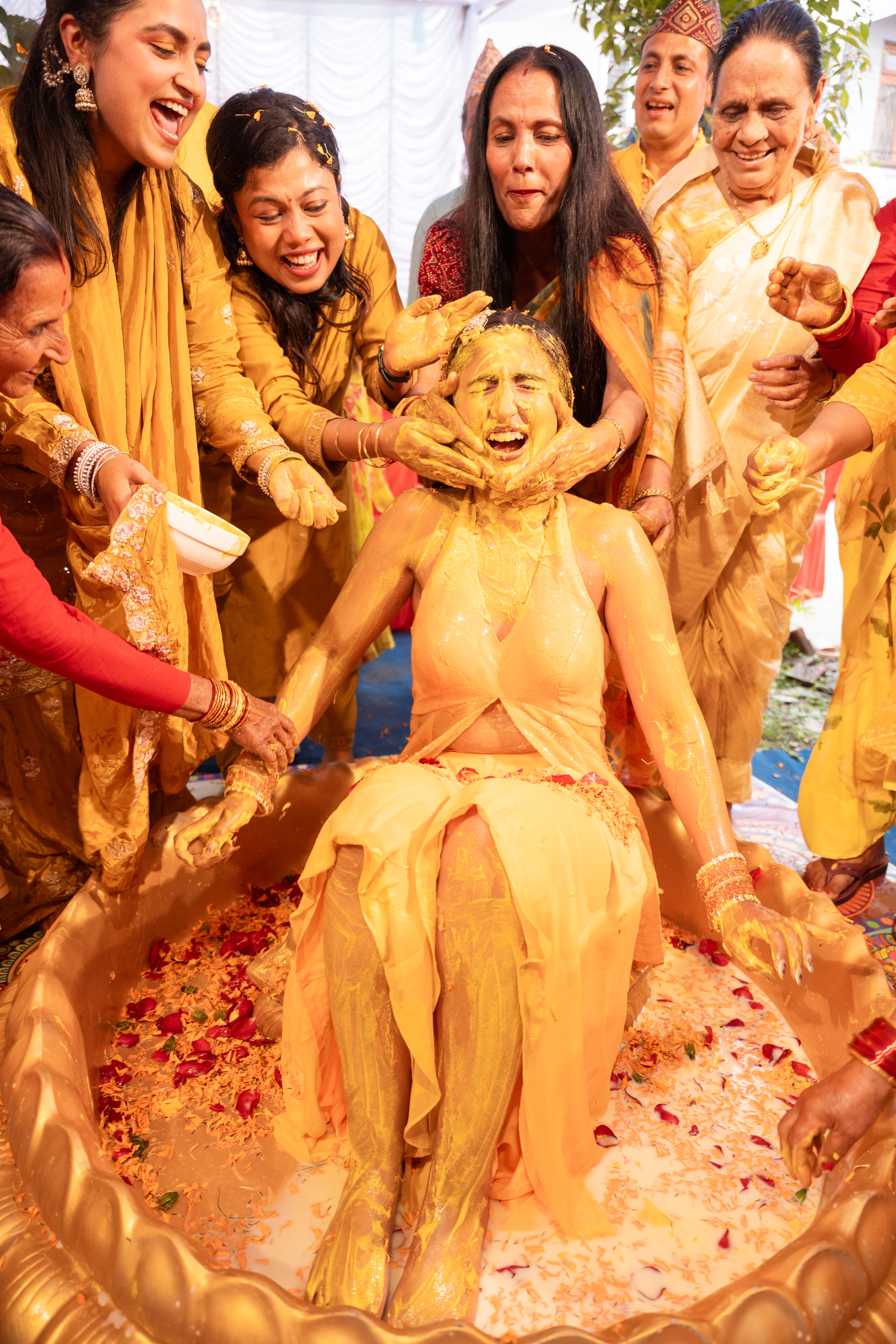 Disuja and Krishna wedding photo